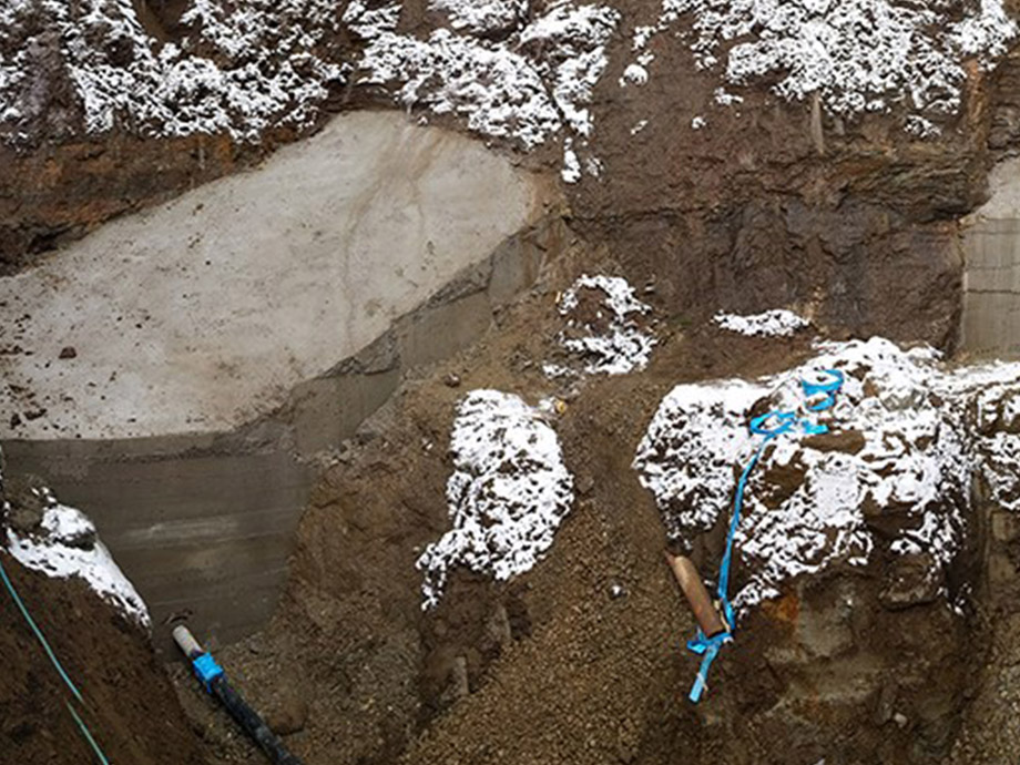 Wasserversorgungsanlage (WVA) Sankt Urban, Bauabschnitt 8, Sanierung der Lippe- und Scheiberquellen durch Neubau